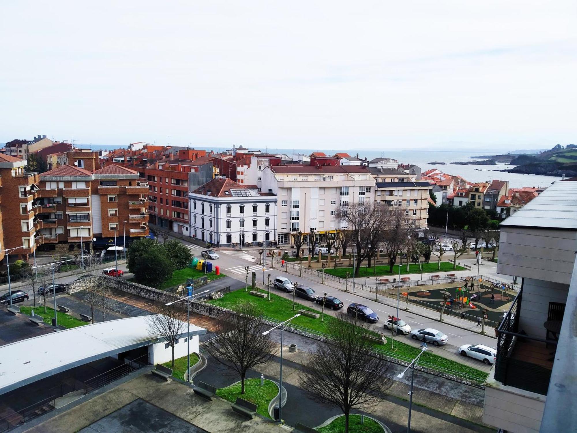 Hikari, Centro Luanco Con Parking Apartment Ngoại thất bức ảnh